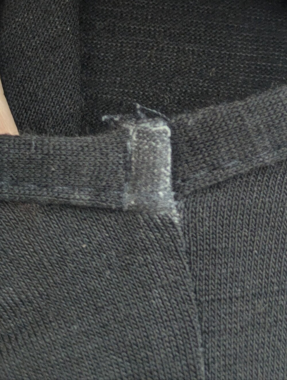 Smitten Merino Black Wool Dress - Picture 3 of 7